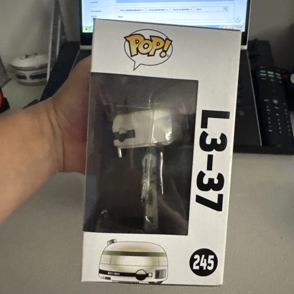Star Wars Funko POP Solo A Star Wars Story 245 L3-37 Vinyl Bobble Head Vaulted